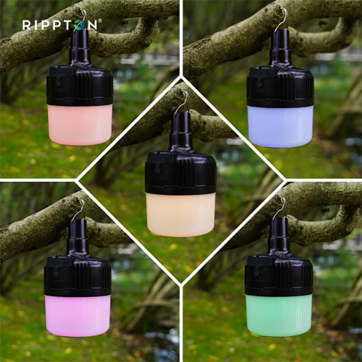 Multi-coloured remote-controlled bivvy lights designed for carp fishing enthusiasts and night anglers.